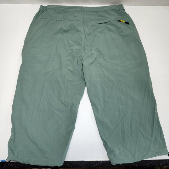 Hiking Cargo Shorts Zippered Front & Cargo Pockets Elastic Waist Women W36 EUC - Picture 4 of 9